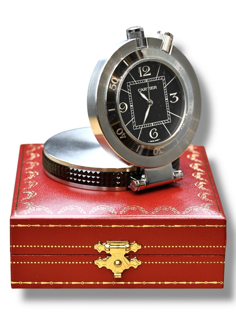 Cartier - Orologio Da Viaggio - Francia Anni 80-photo-1